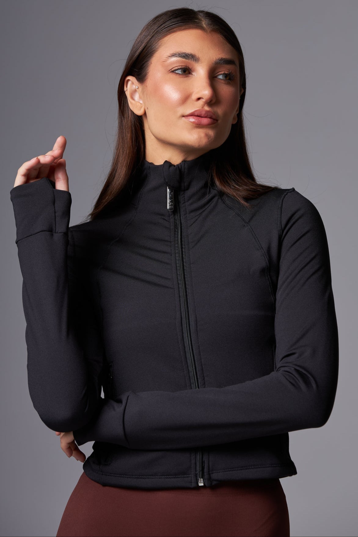 Jacket Zip Black