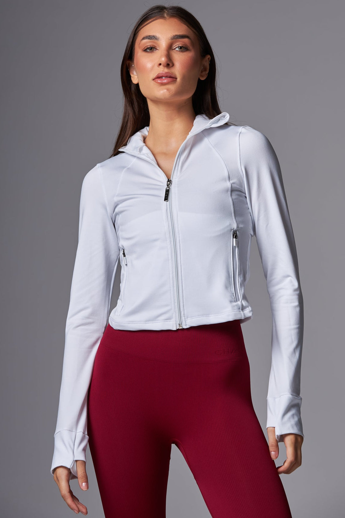 Jacket Zip Off White