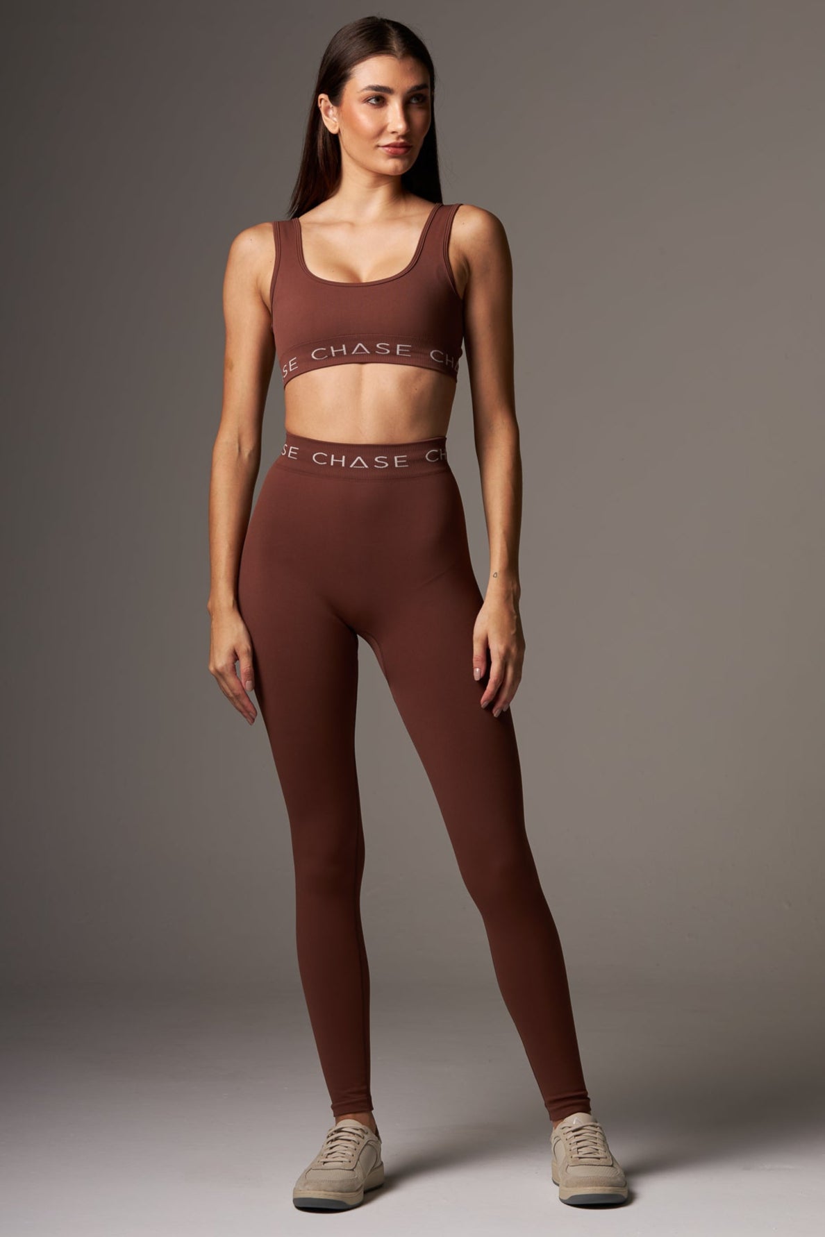 Legging Signature Seamless Middle Brown