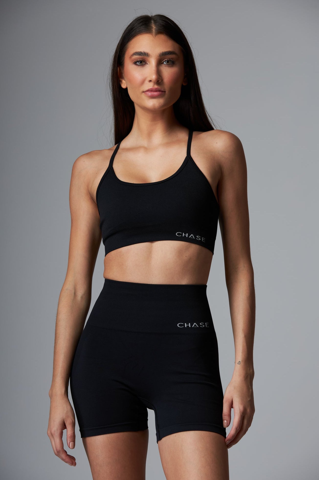 Short Pure Seamless Black