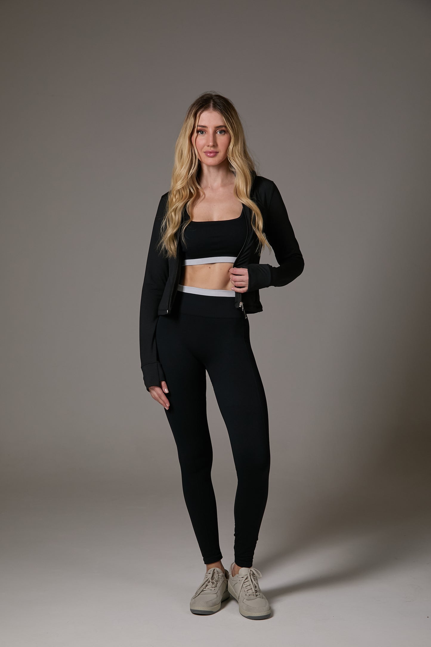 Jacket Zip Black