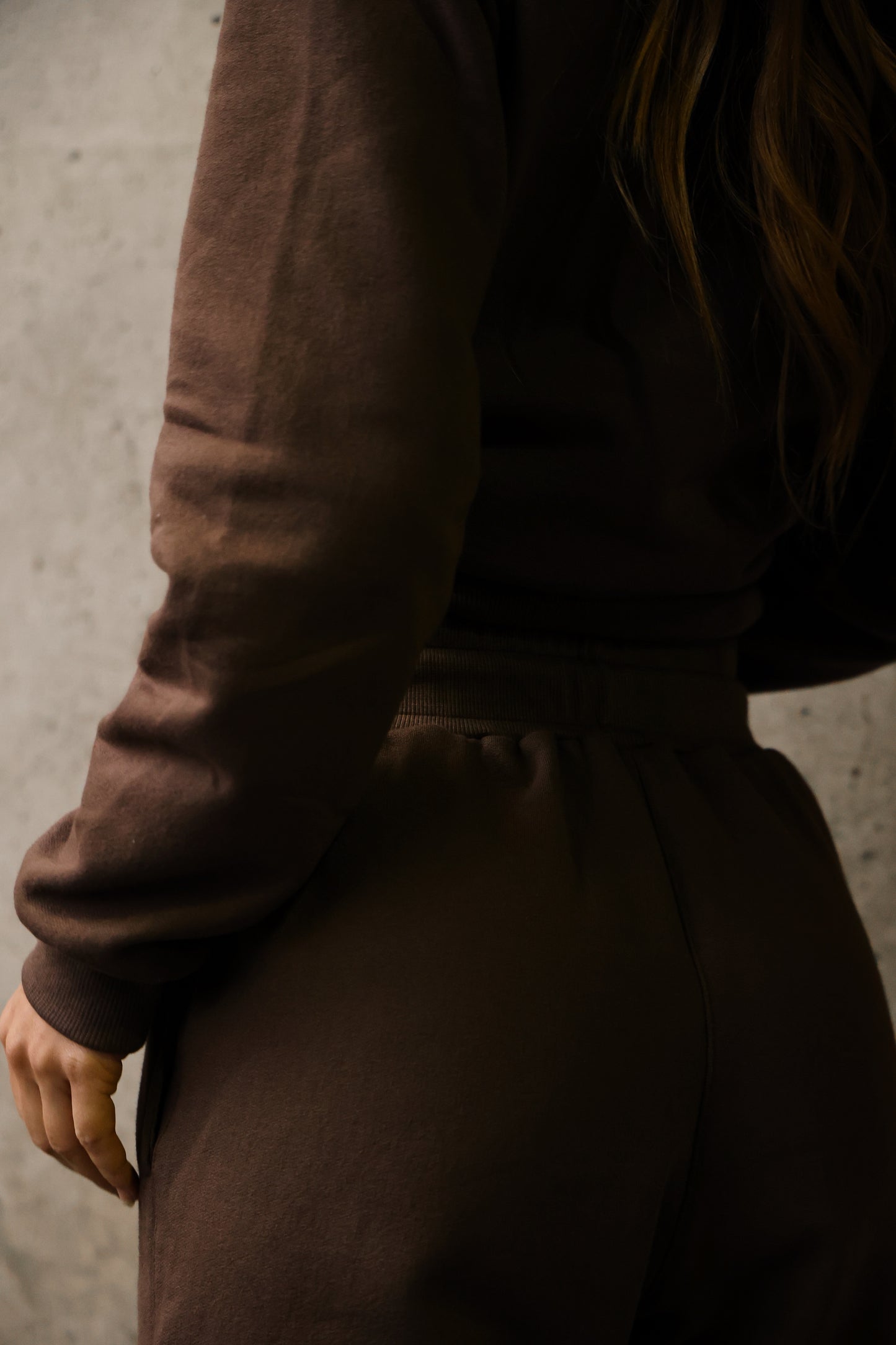 Calça Moletom Jogger Chocolate Martini