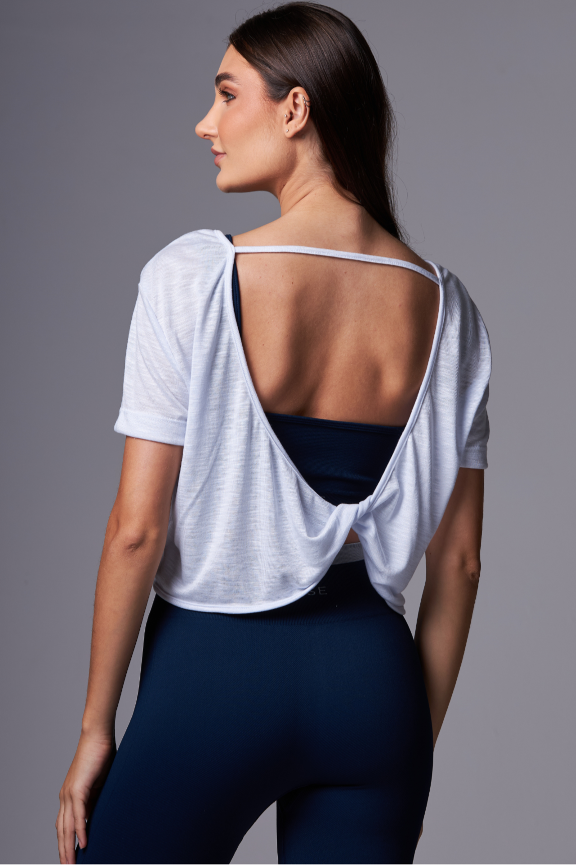 Wide Reverse Shirt White