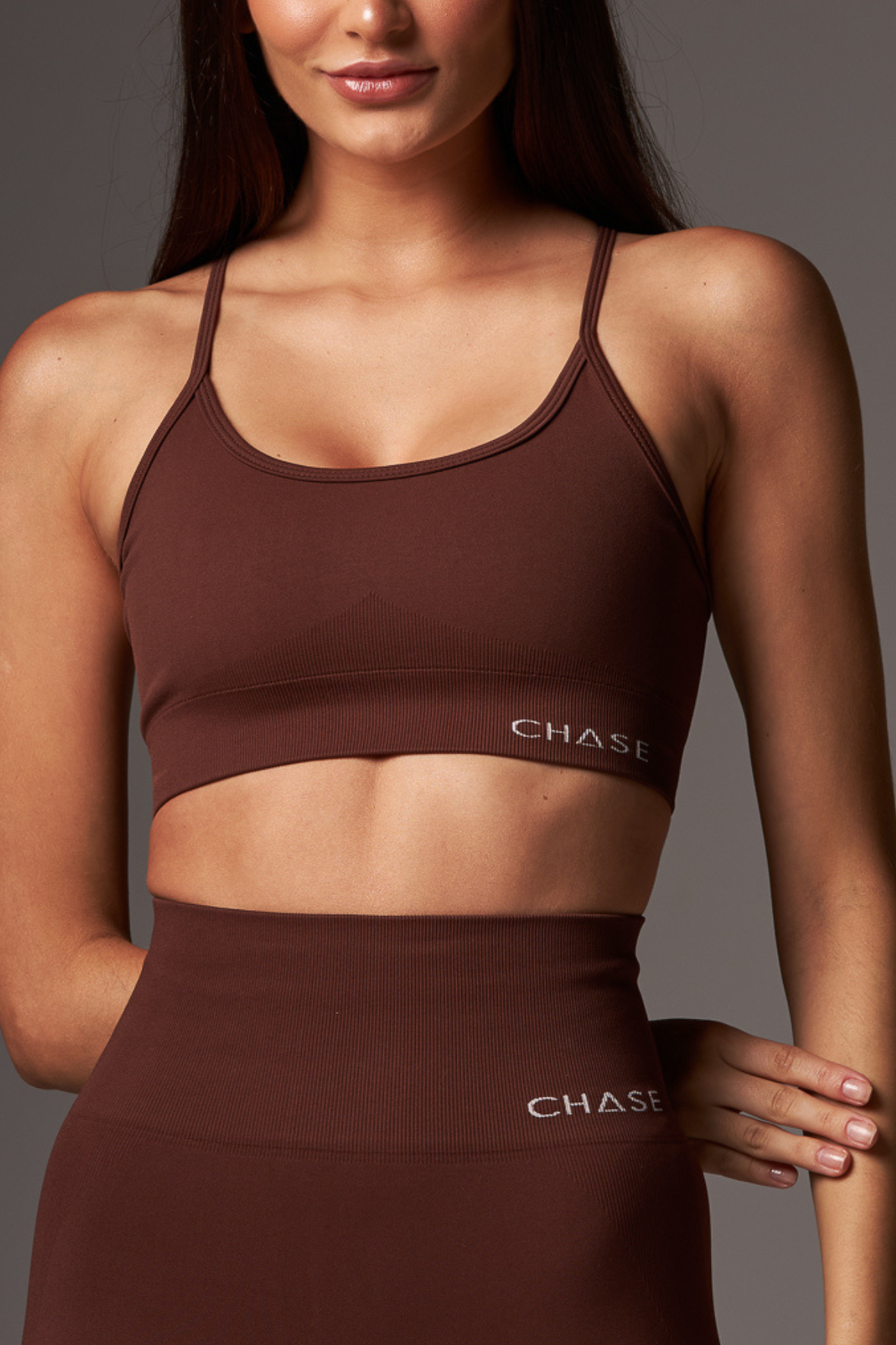 Top Pure Seamless Dark Brown