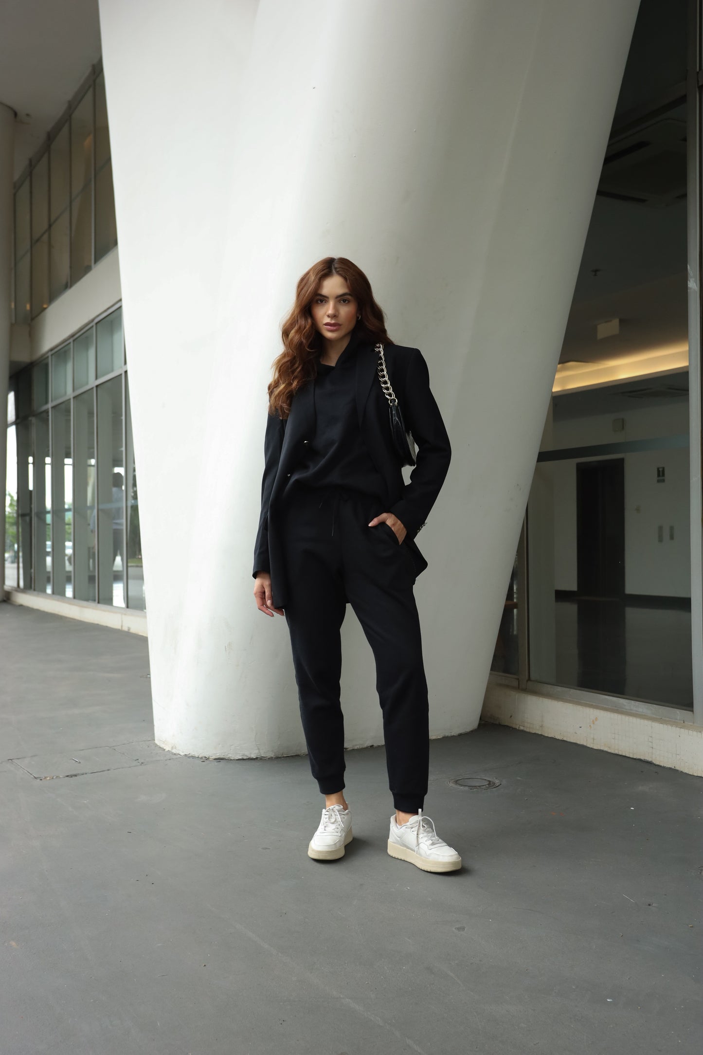 Calça Moletom Jogger Black