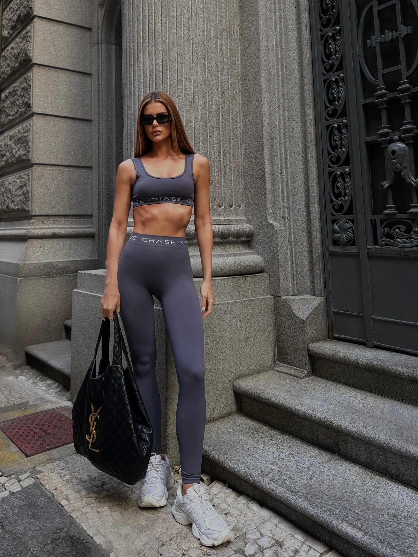 Top Signature Seamless Chumbo