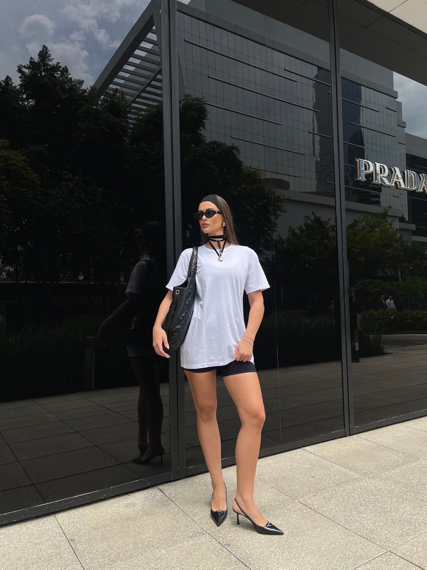 Long T-shirt White