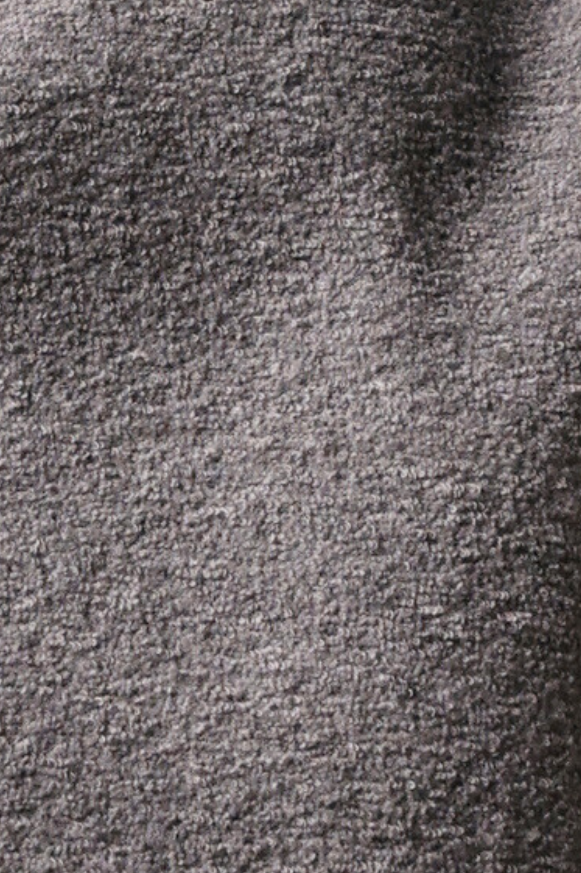 Long Sleeve Cropped Boucle Grey