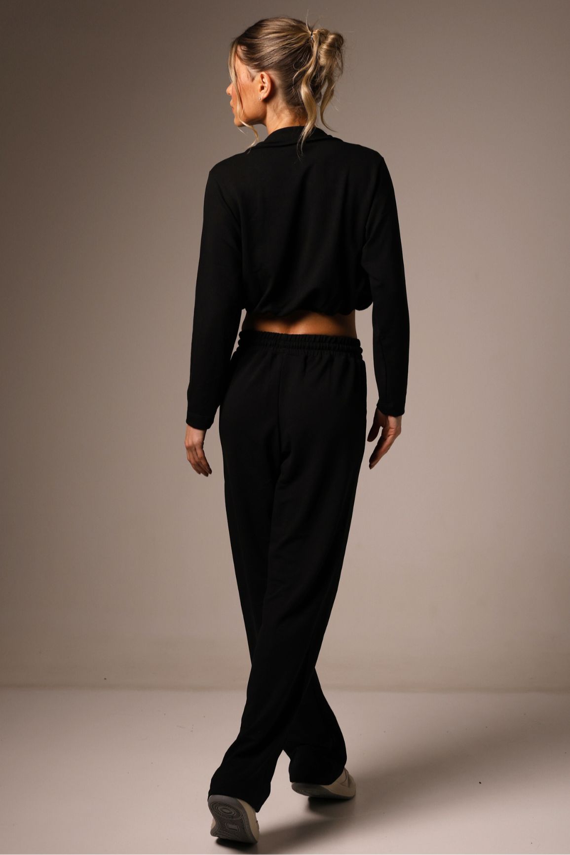 Sweat Middle Bomber Black
