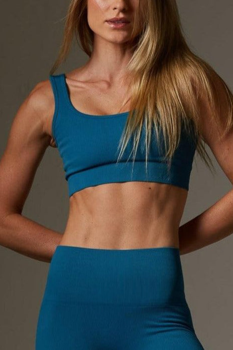 Top Outsider Seamless Azul de Lyons - chasebrasil.com