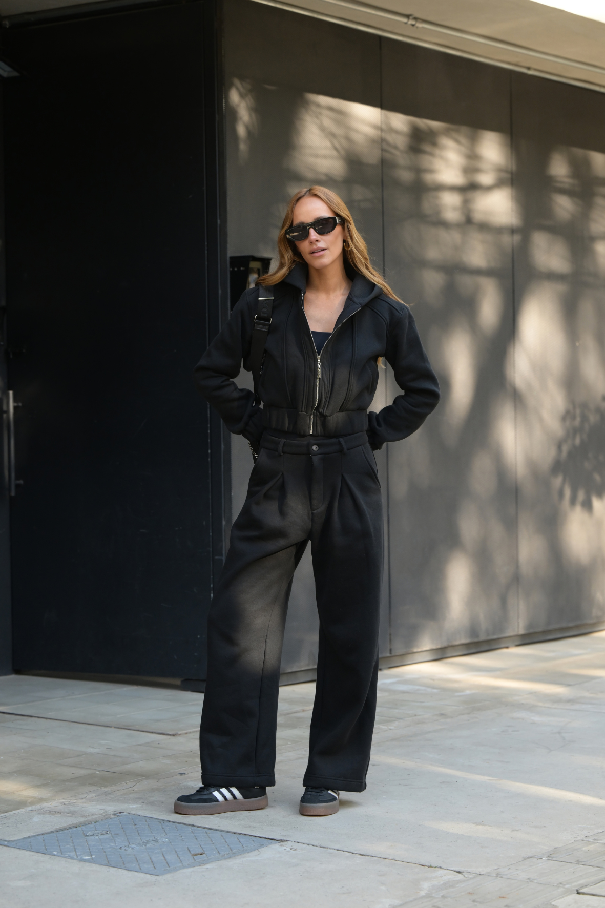 Wide Pants Moletom Atelier Black