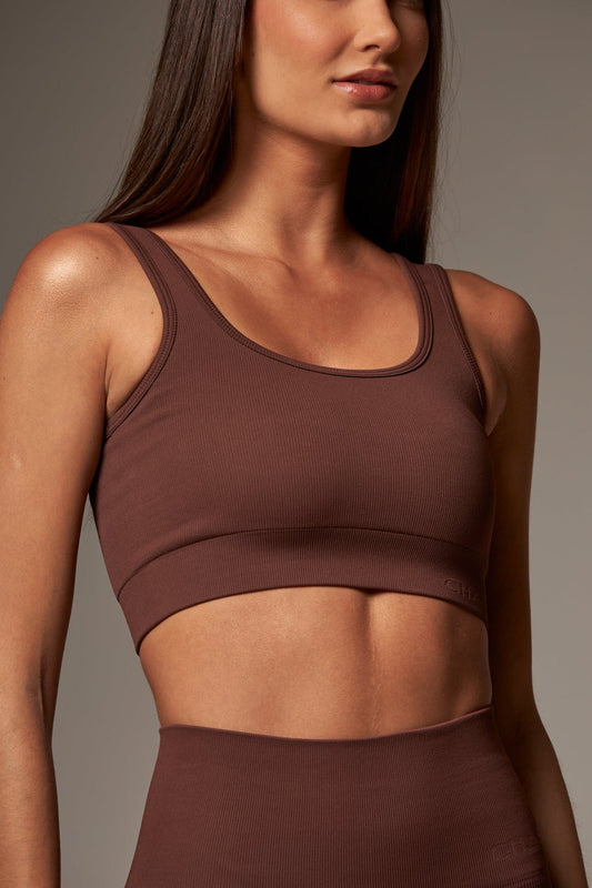 Top Outsider Seamless Dark Brown