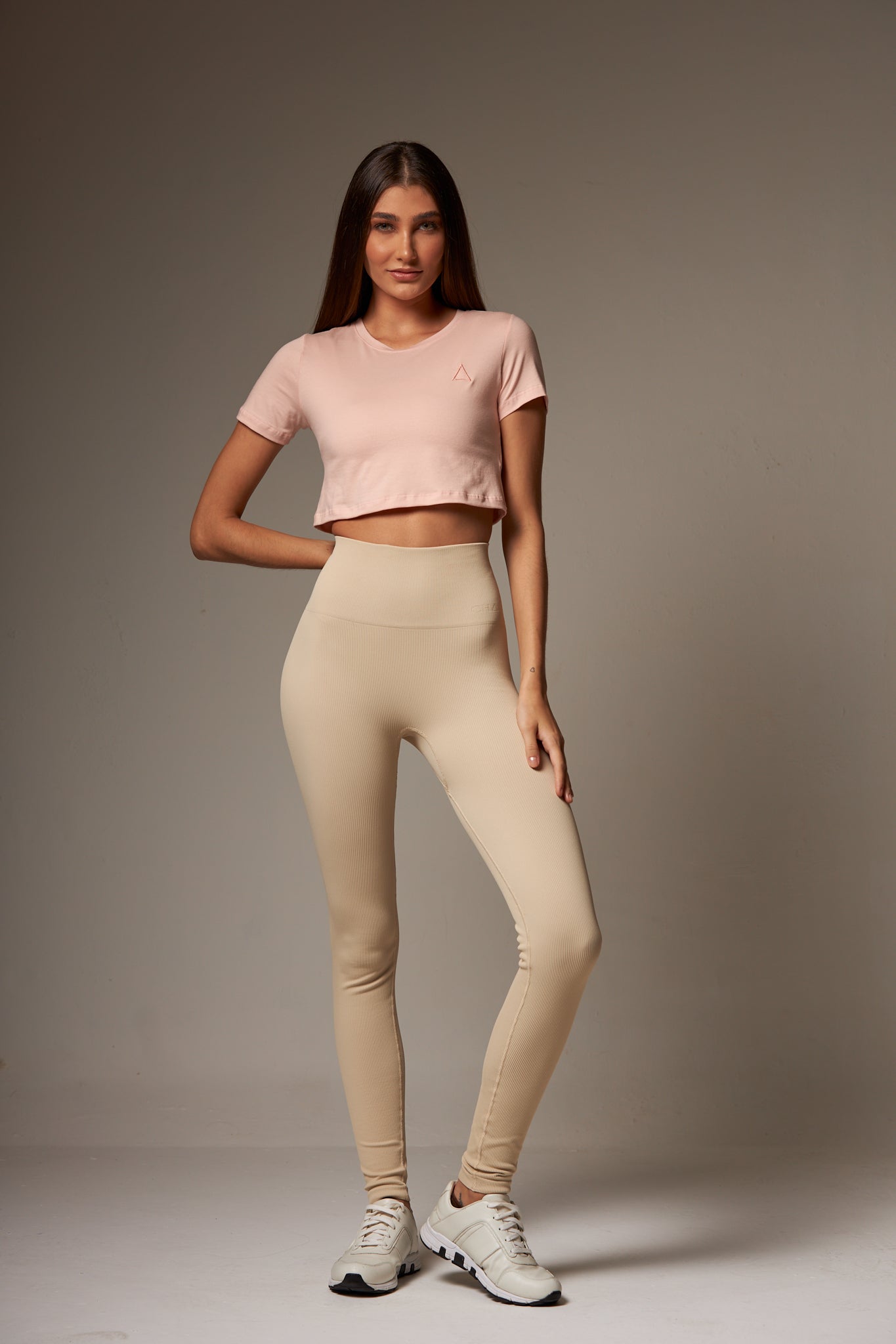 Cropped Essential Light Pink
