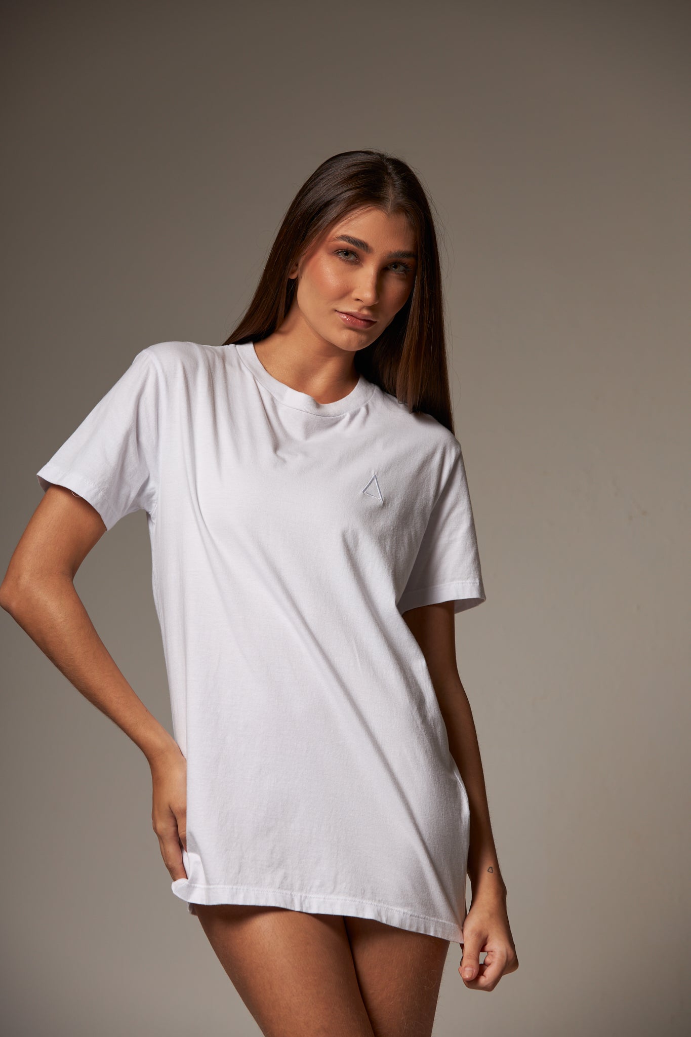 Long T-shirt Branco