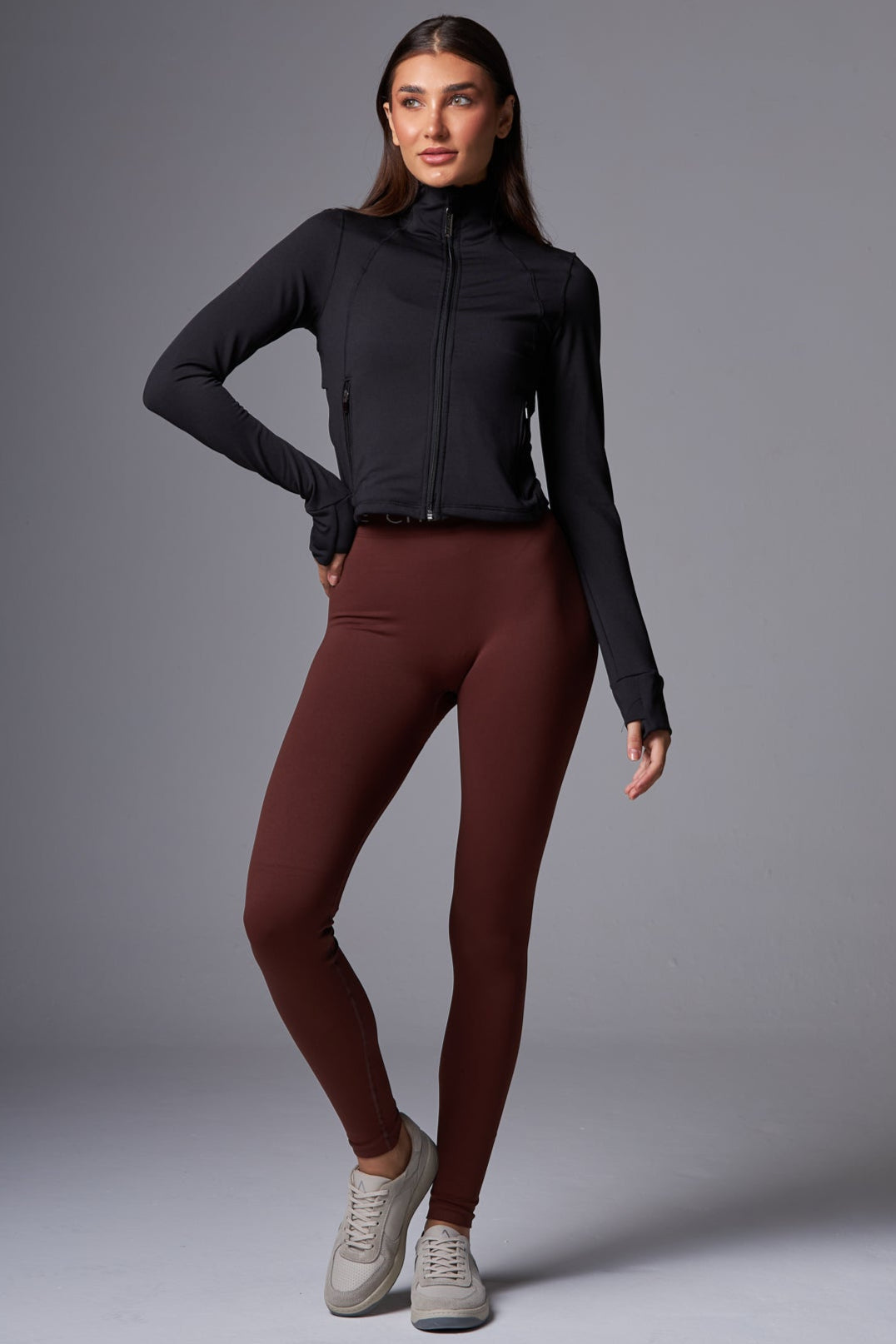 Jacket Zip Black