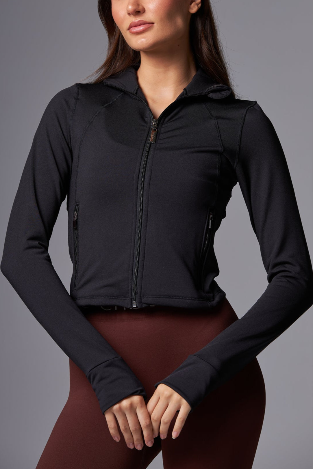 Jacket Zip Black