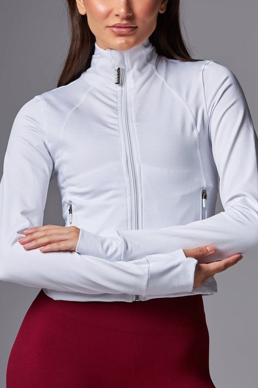 Jacket Zip Off White