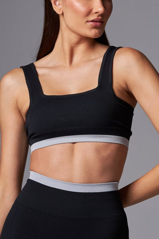 Top Stripe Seamless Black&White