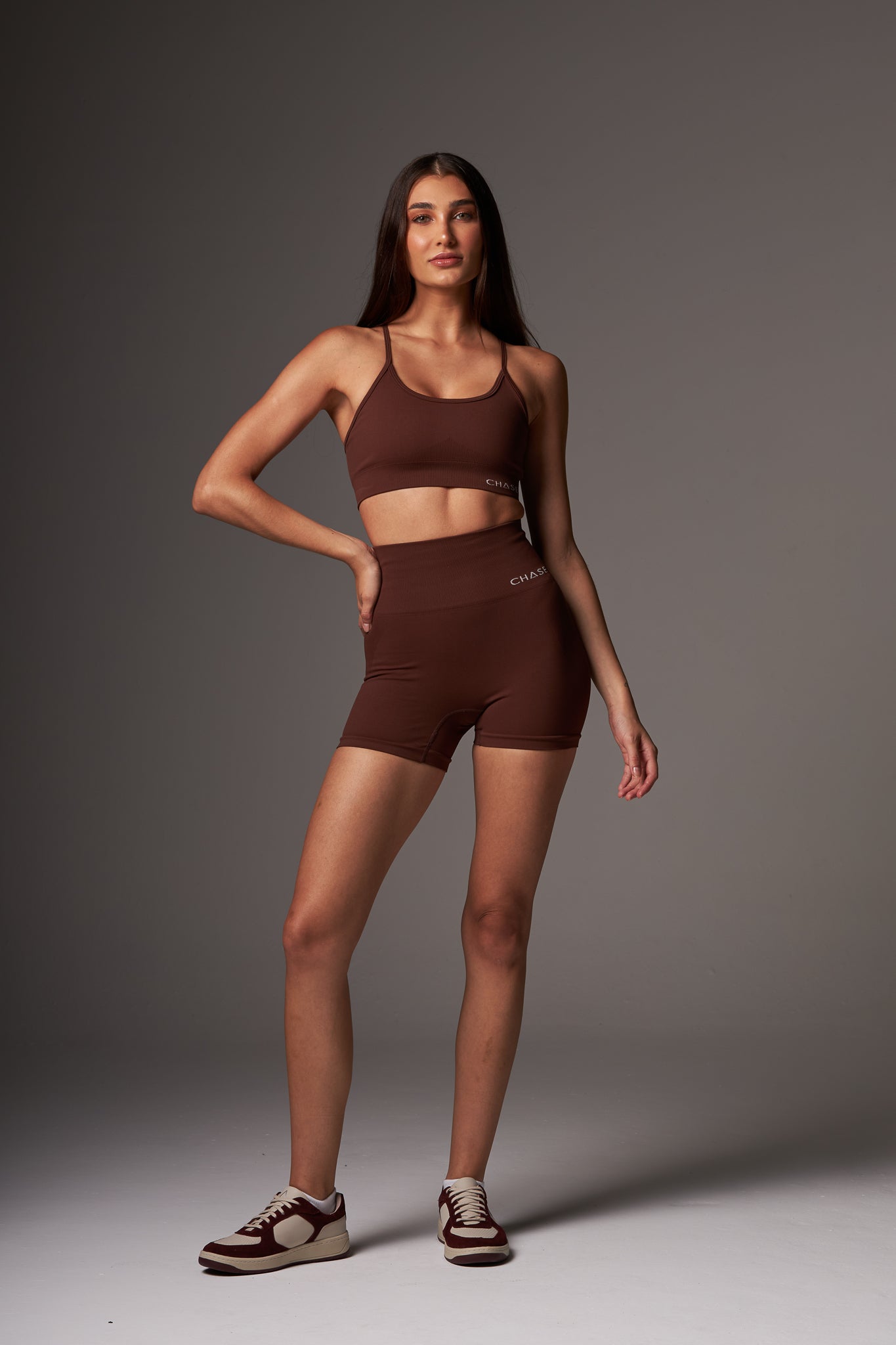 Top Pure Seamless Dark Brown