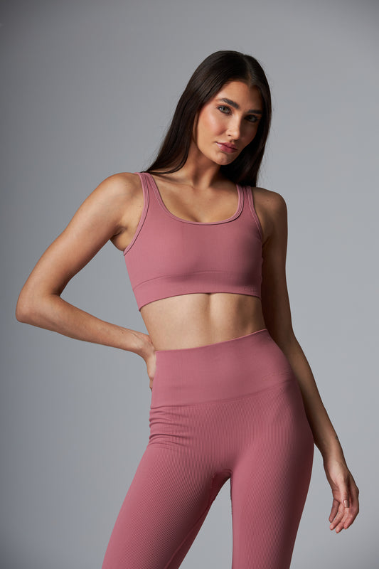 Top Outsider Seamless Roze