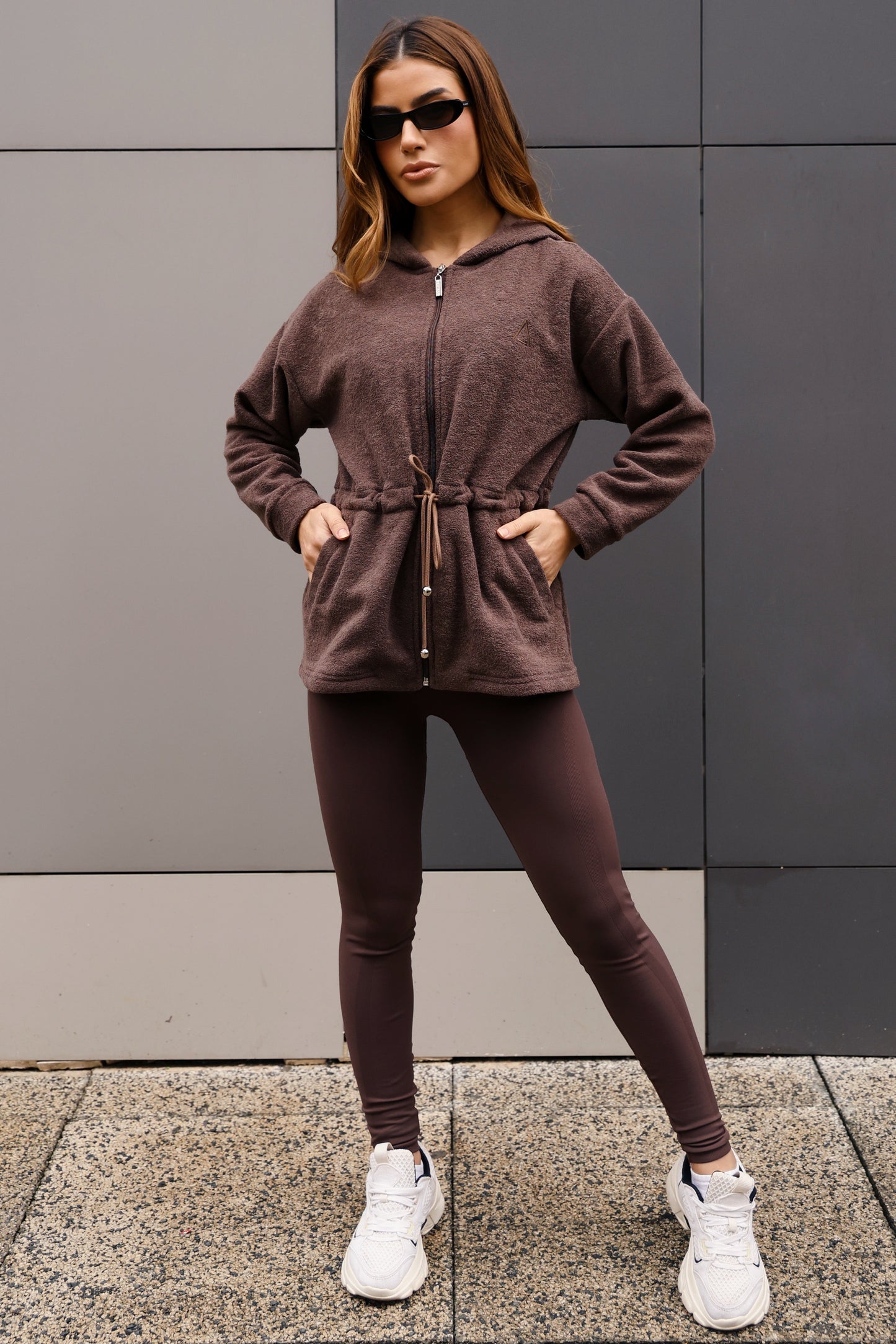 Parka Boucle Chocolate Martini