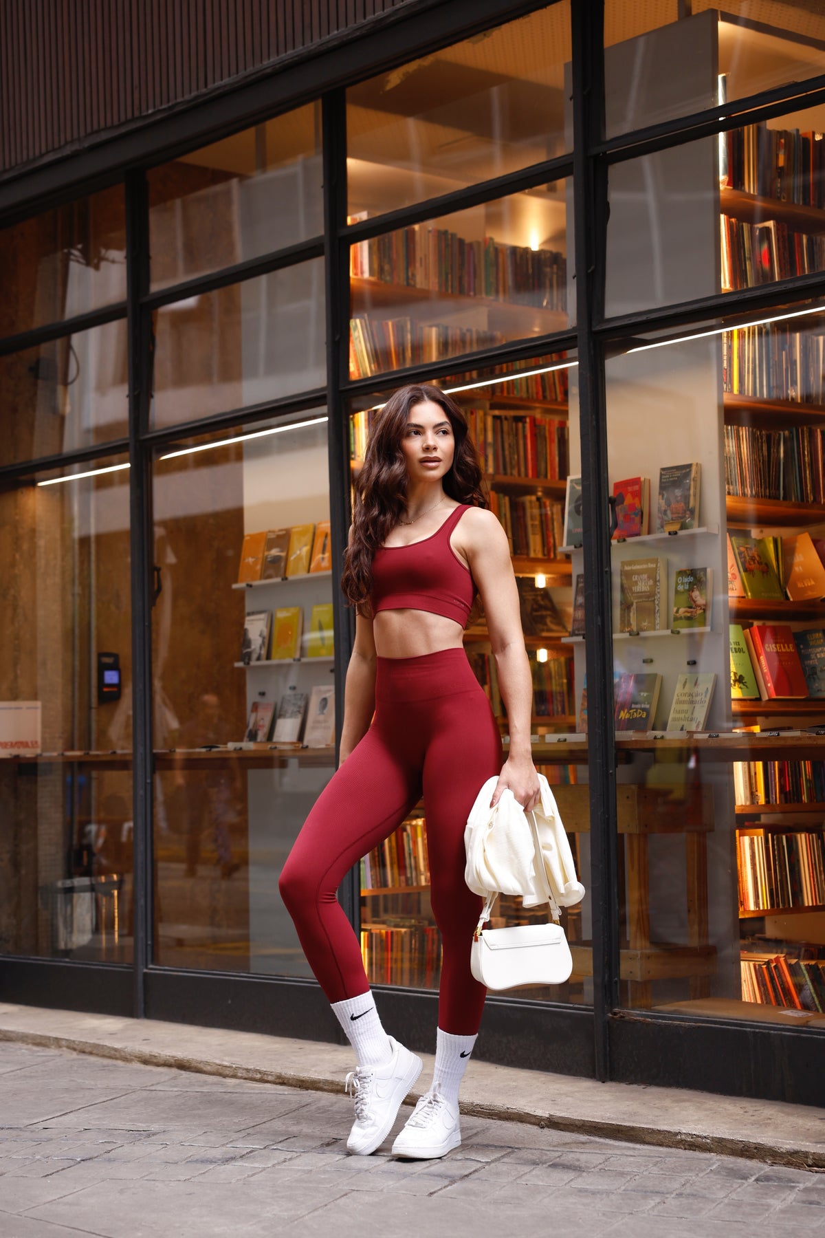 Legging Outsider Seamless Tibetan Red