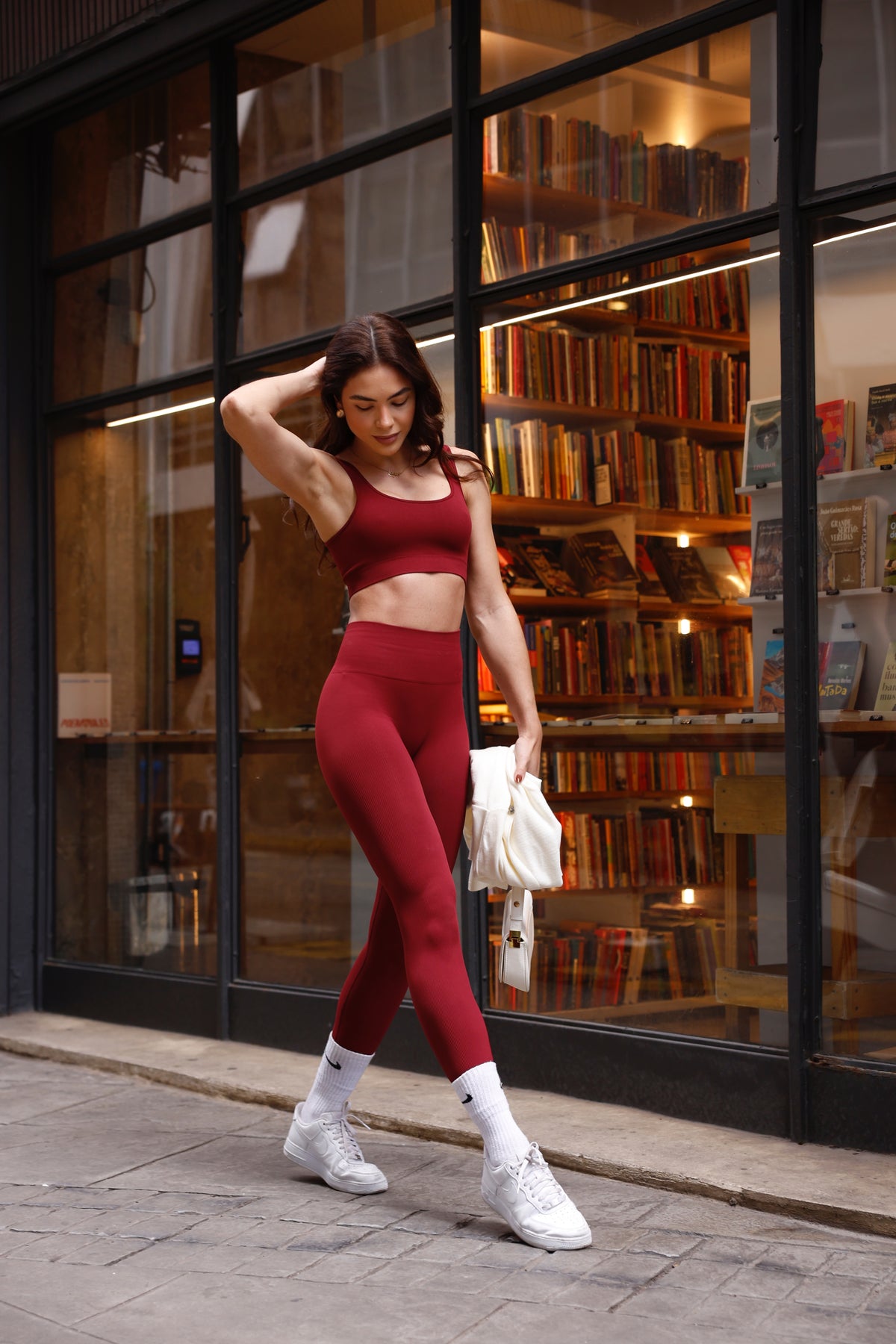 Legging Outsider Seamless Tibetan Red