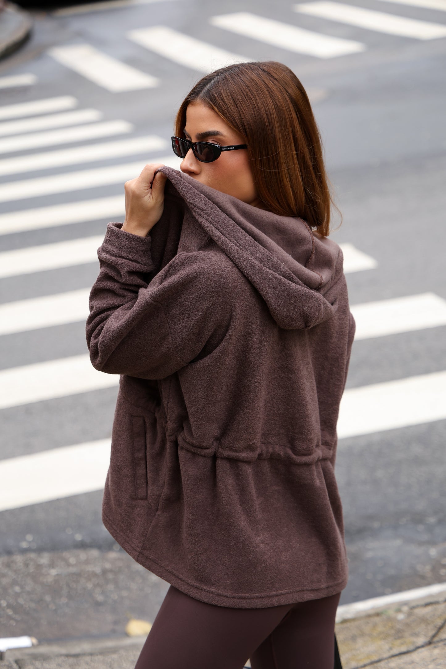Parka Boucle Chocolate Martini