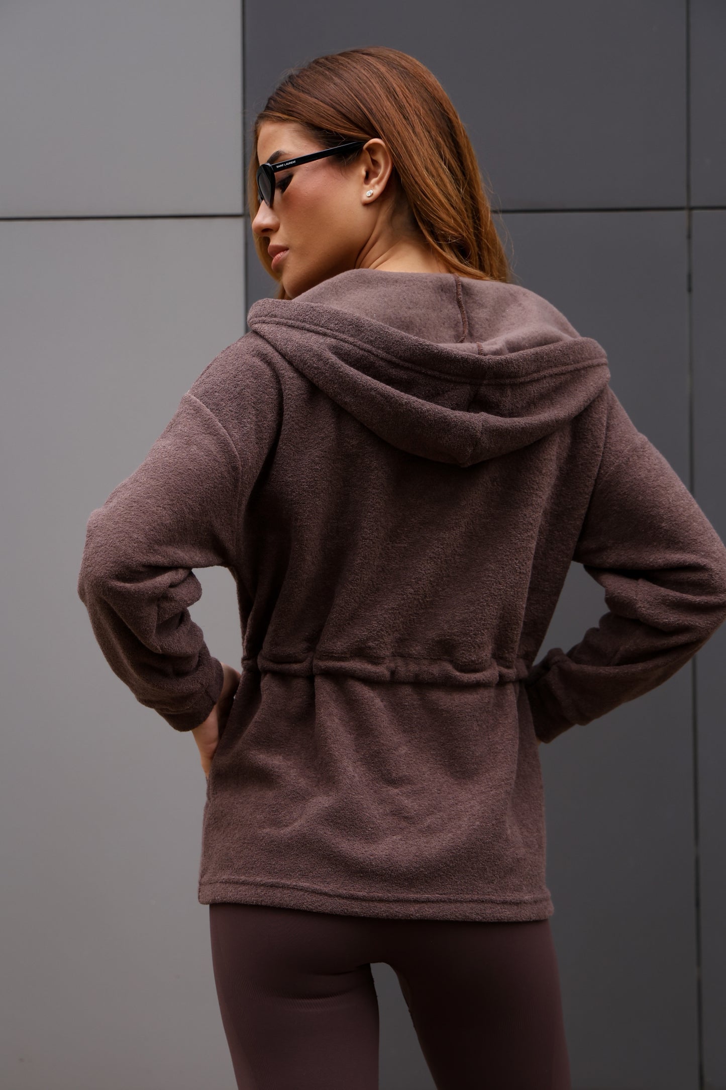 Parka Boucle Chocolate Martini