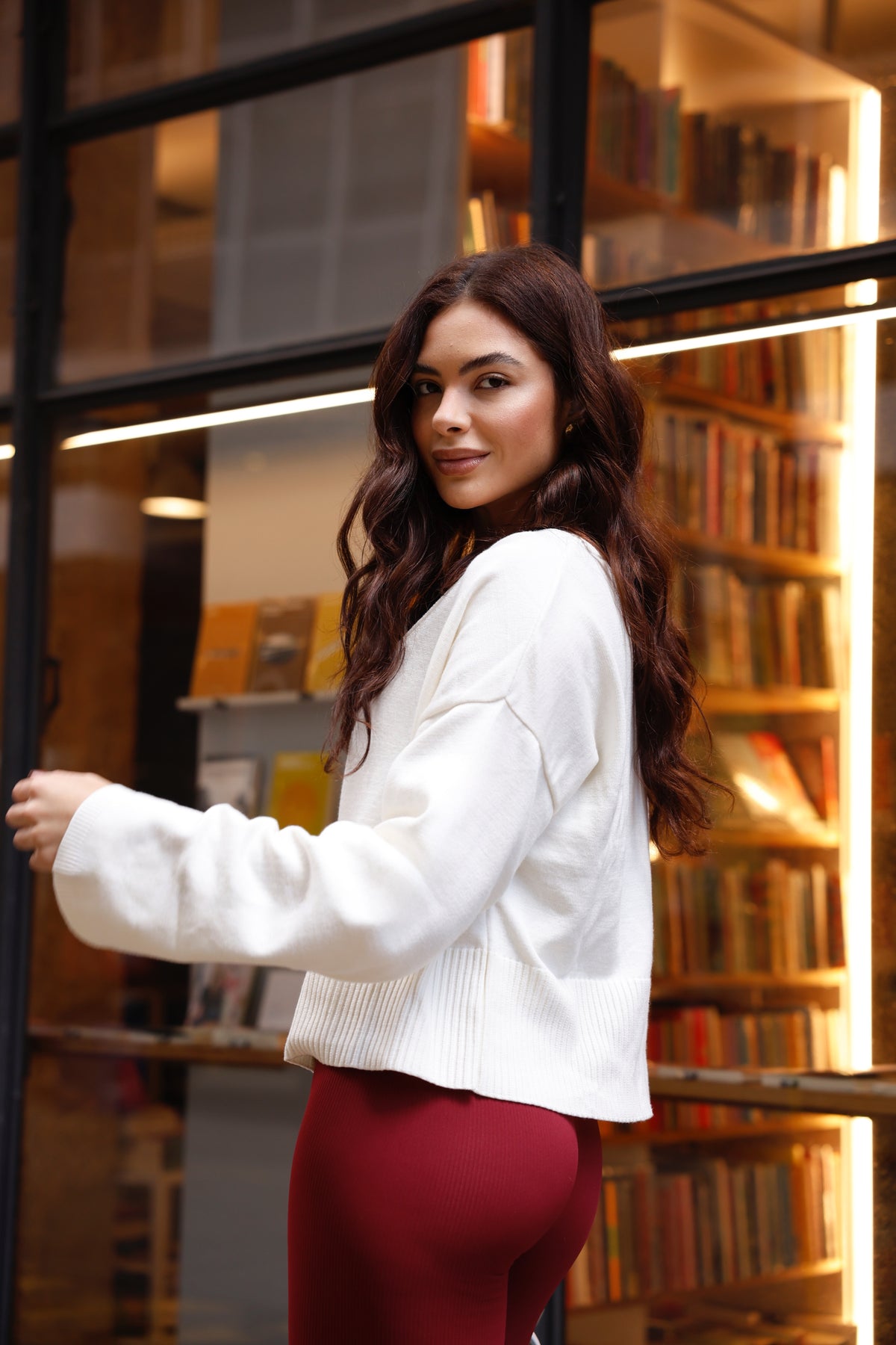 Cardigan Tricot White