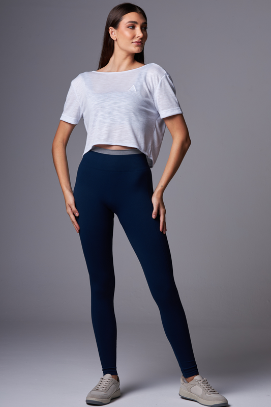 Wide Reverse Shirt White