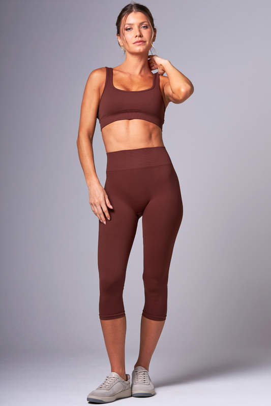 Legging Brawny Seamless Dark Brown
