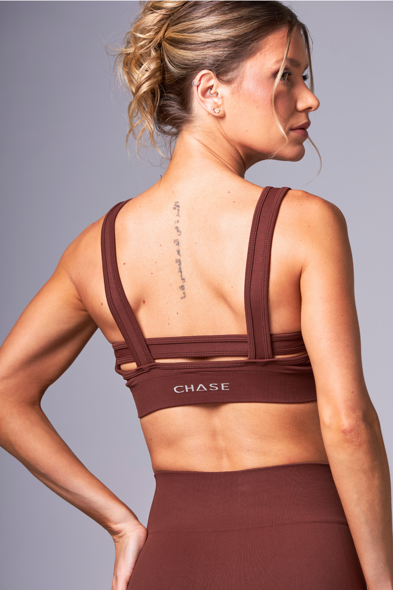 Top Brawny Seamless Dark Brown