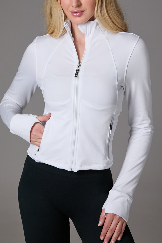 Jacket Zip Off White