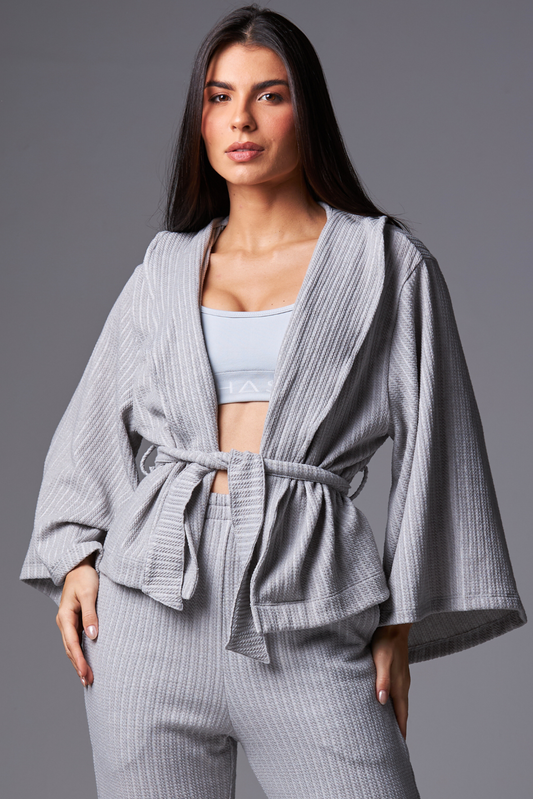 Kimono Light Tricot Grey