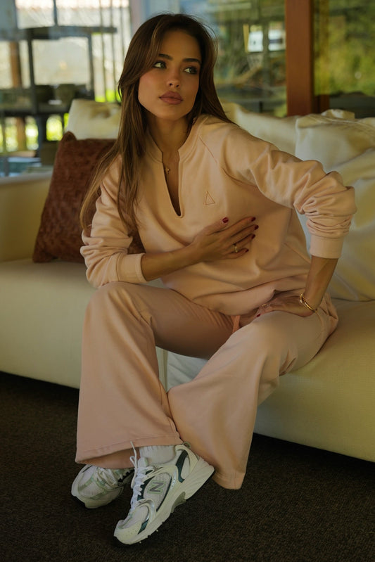 Blusa Moletom Gentle Light Pink