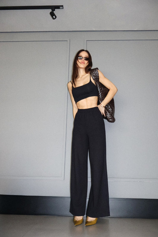 Pants Comfy Black