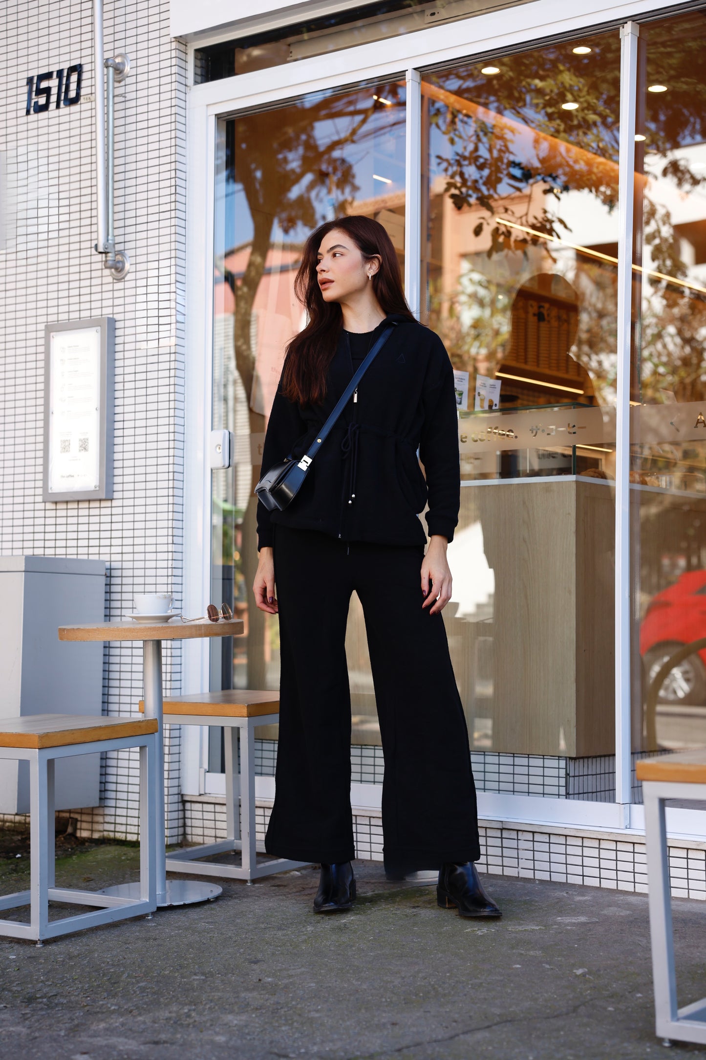 Parka Boucle Black