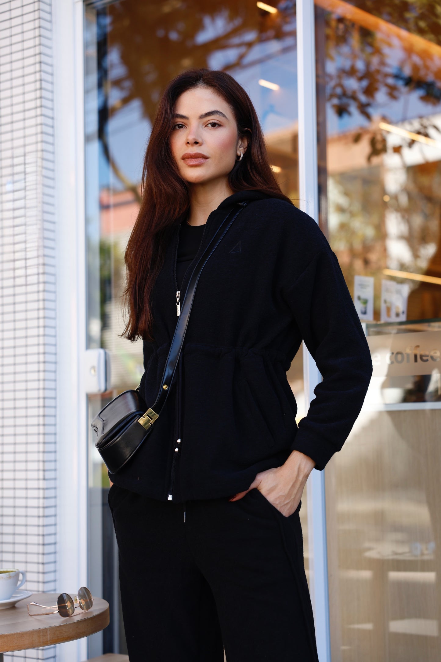 Parka Boucle Black