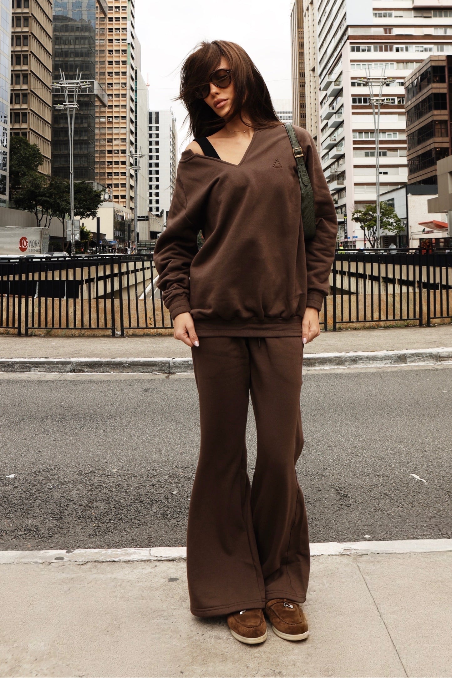 Blusa Moletom Gentle Chocolate Martini