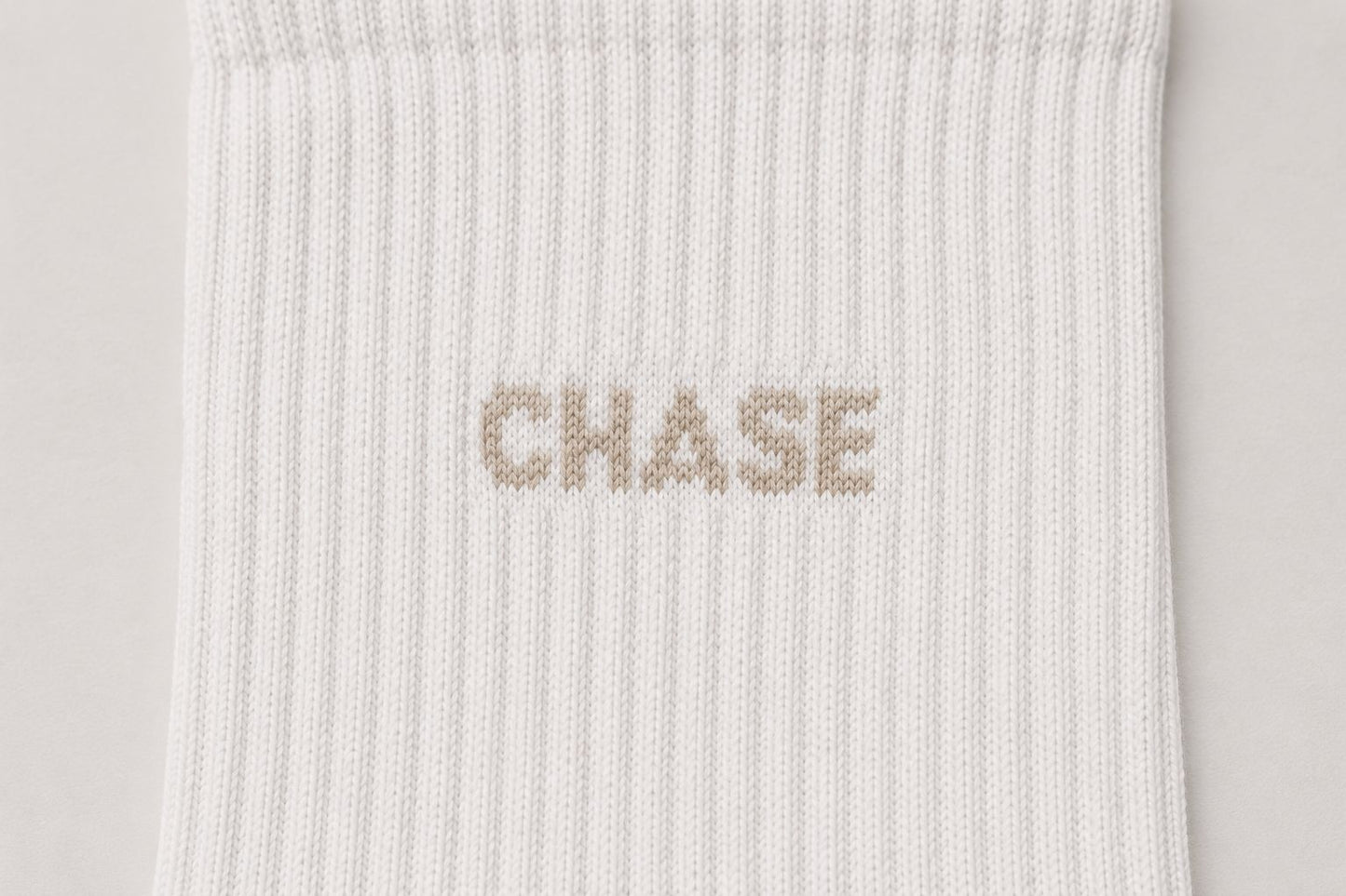 Meia Chase Pro White&Gray