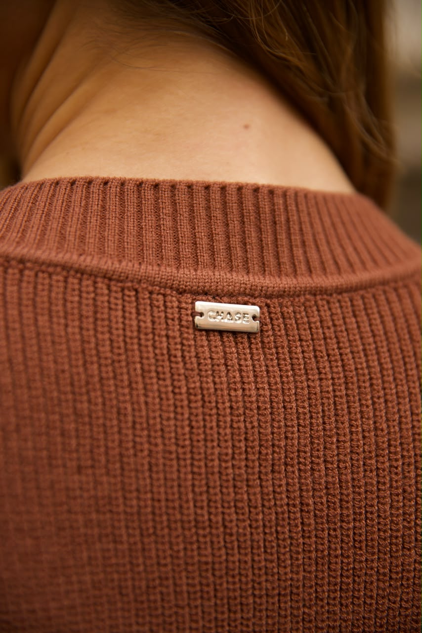 Tricot Line Dress Frapuccino