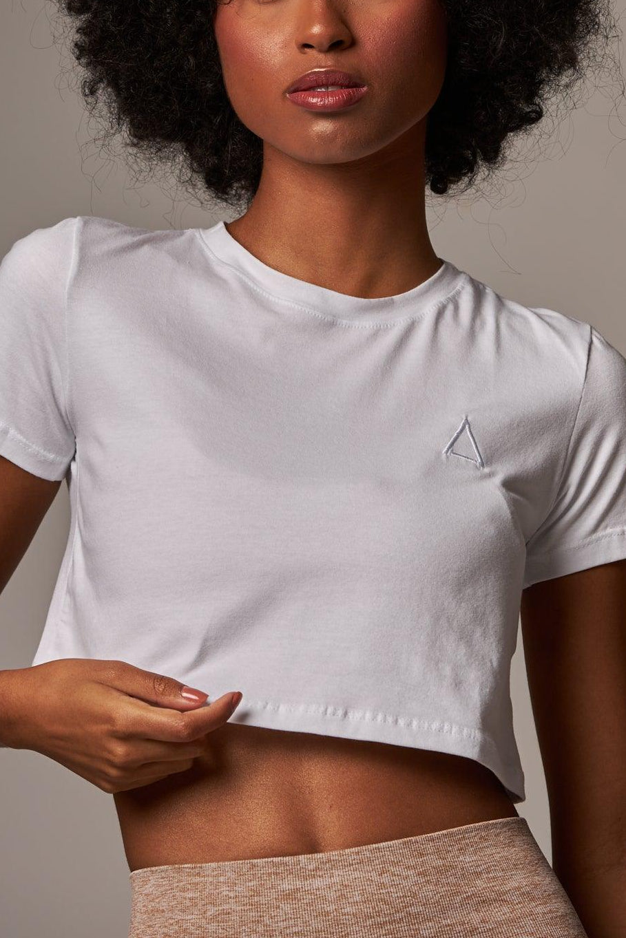 Cropped Essential White