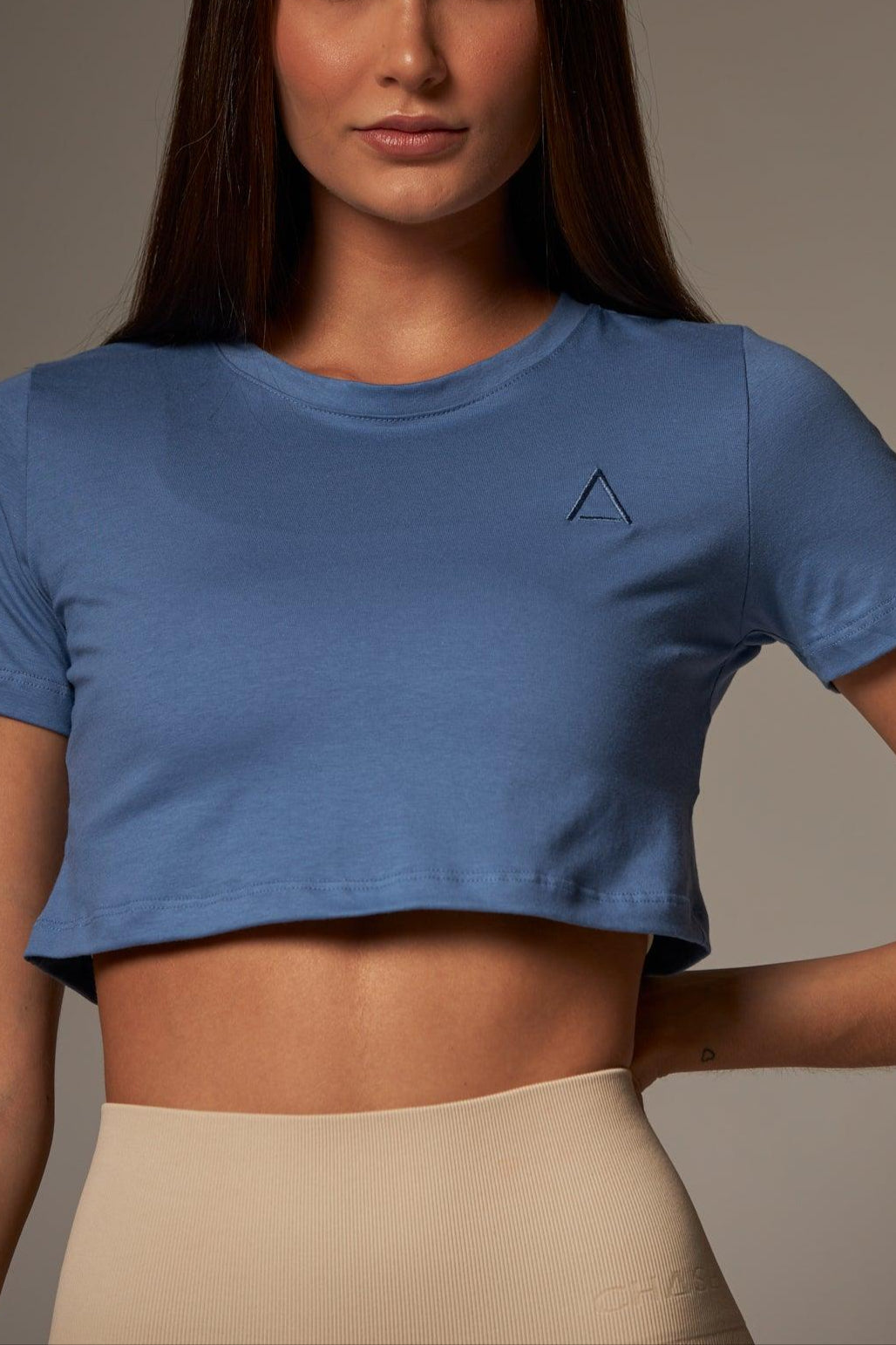 Cropped Essential Navarro blue