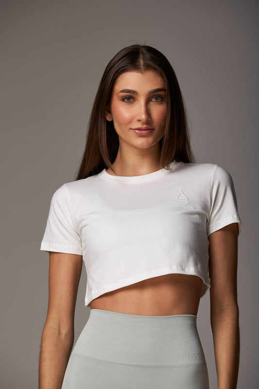 Cropped Essential Off White - chasebrasil.com