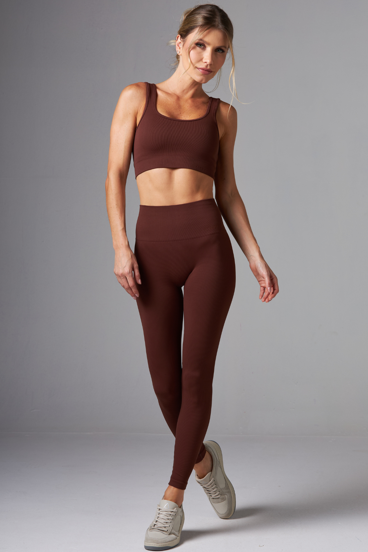 Legging Outsider Seamless Dark Brown
