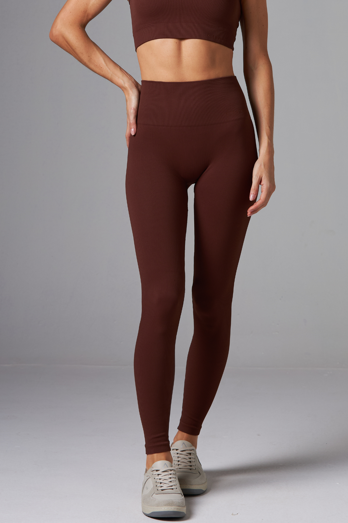 Legging Outsider Seamless Dark Brown