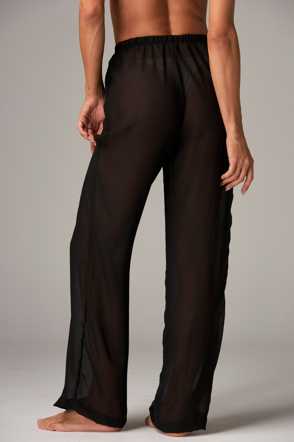 Pants Shadow Silhouette Black