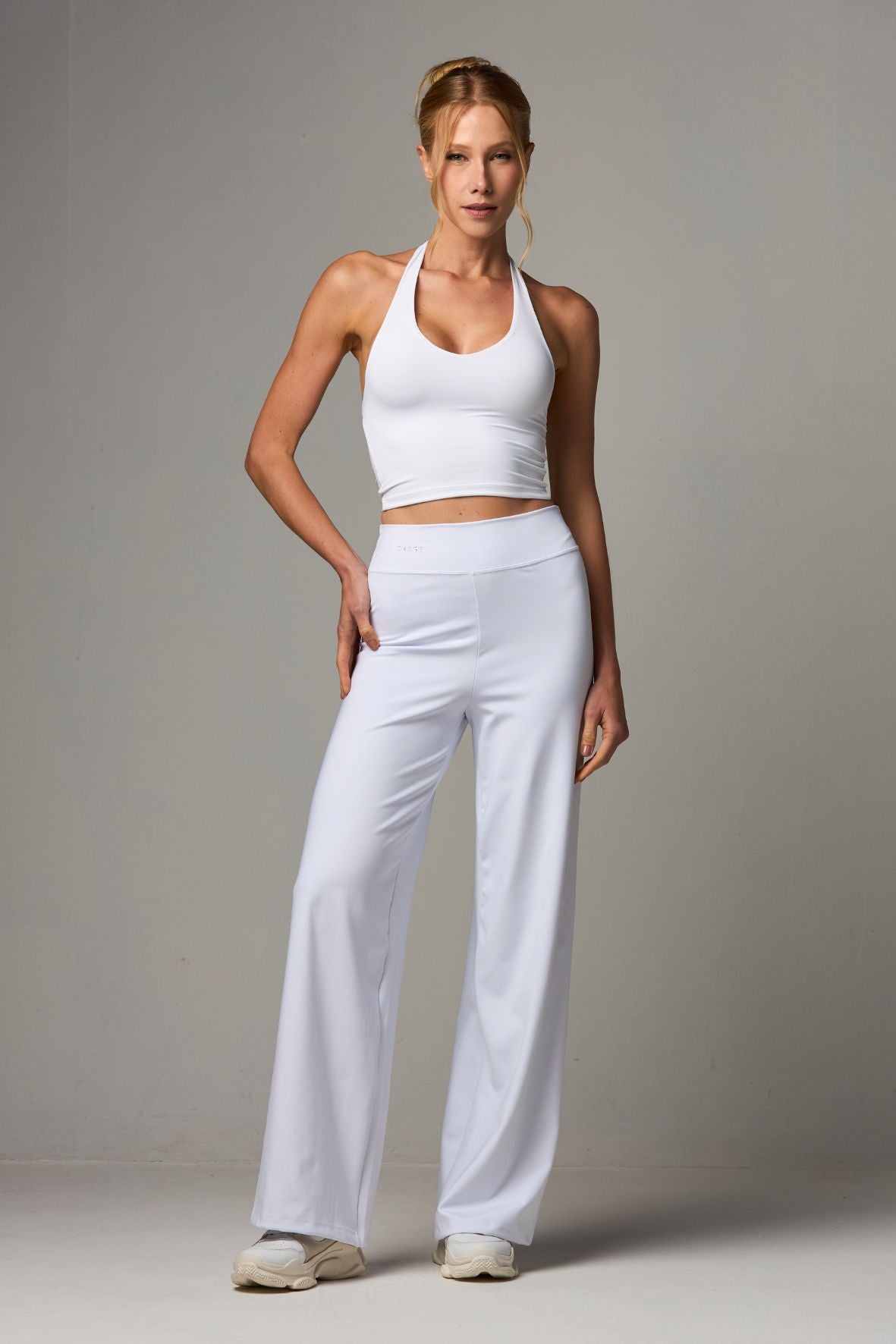 Pants Wide Tailor White