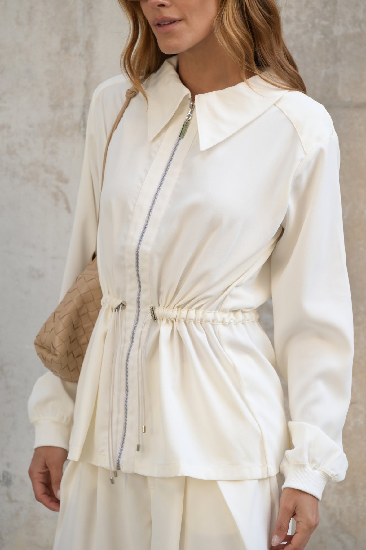 Parka Basic White